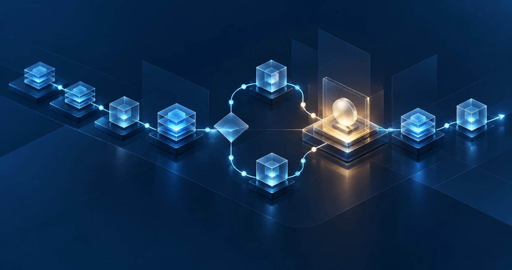 AI agent workflow pausing at a human approval checkpoint before a consequential action